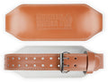 Gorilla Wear Halterriem - 6 Inch Padded Leren Lifting Belt - Bruin - Hoofdafbeelding