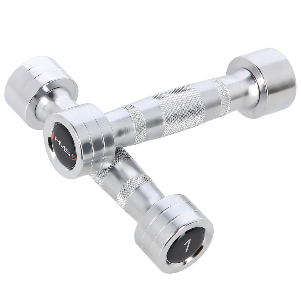 HMS Chroom Dumbbell Set - 2 x 1 kg - Hoofdafbeelding