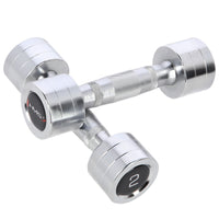 HMS Chroom Dumbbell Set - 2 x 2 kg - Hoofdafbeelding