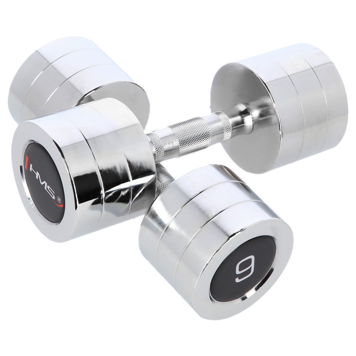 HMS Chroom Dumbbell Set - 2 x 9 kg - Hoofdafbeelding