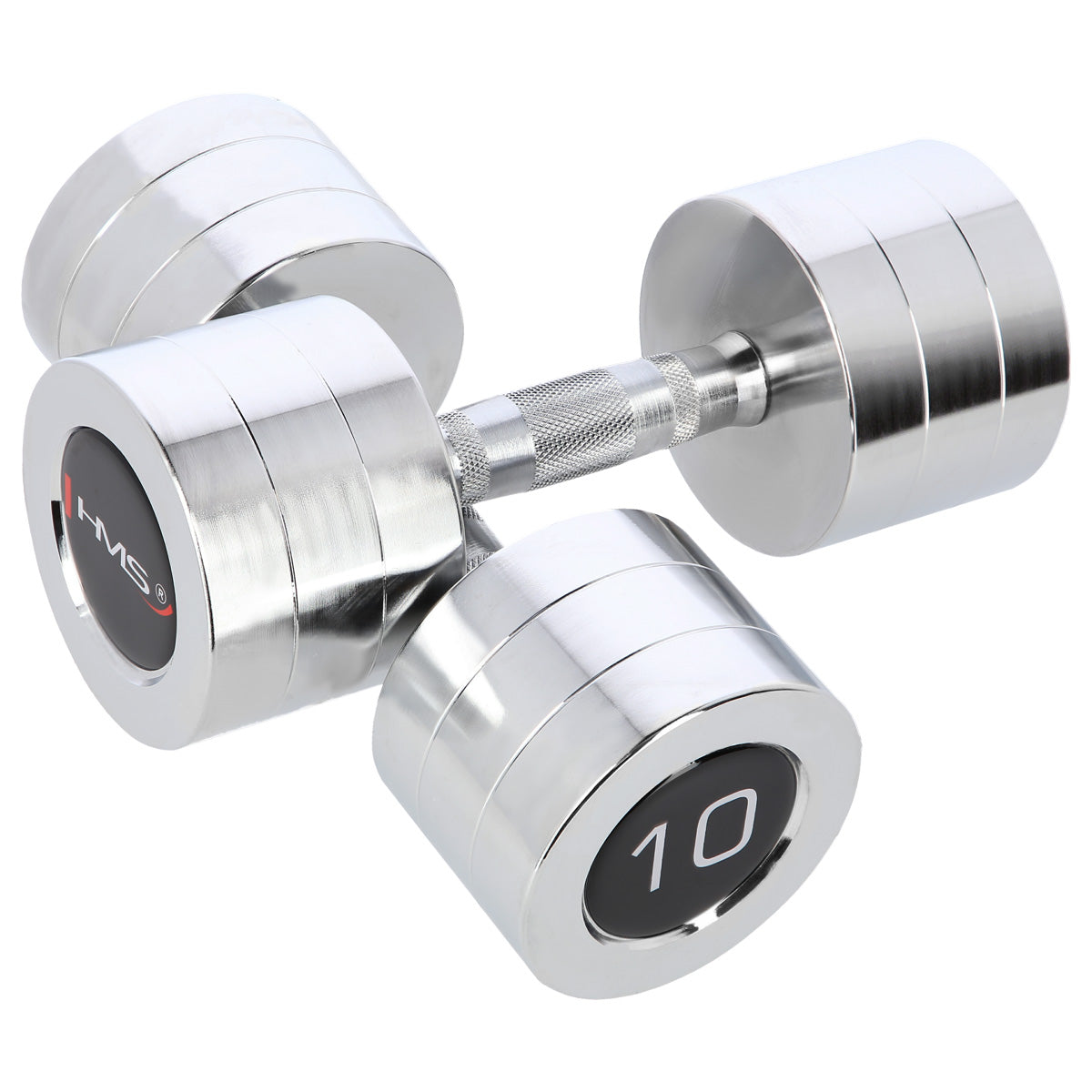 HMS Chroom Dumbbell Set - 2 x 10 kg - Hoofdafbeelding
