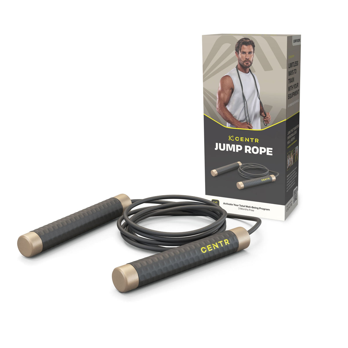 Centr CJR Jump Rope - Verstelbaar Springtouw - Hoofdafbeelding