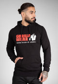 Gorilla Wear Classic Hoodie - Zwart - Hoofdafbeelding