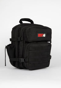 Gorilla Wear Clyde Meal Prep Rugzak - Sporttas - Zwart - Achteraanzicht