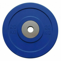 Toorx Fitness Bumper Plate - Olympische Halterschijf - 20 kg - Hoofdafbeelding