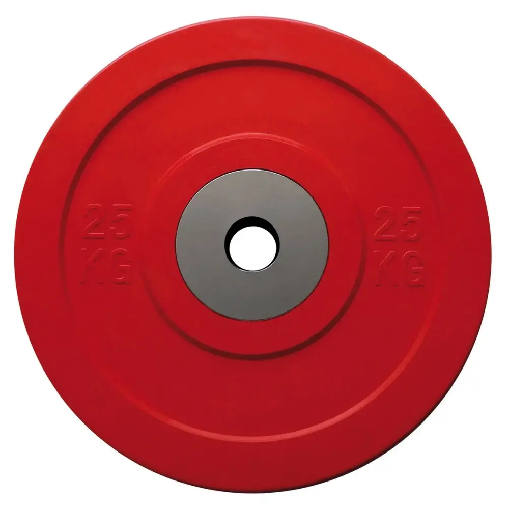 Toorx Fitness Bumper Plate - Olympische Halterschijf - 25 kg - Hoofdafbeelding