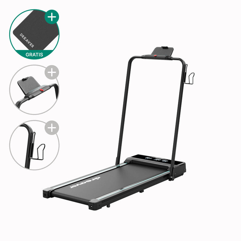 Dreaver Motion Pro Loopband - Inklapbaar - Voor Thuis - Hoofdafbeelding