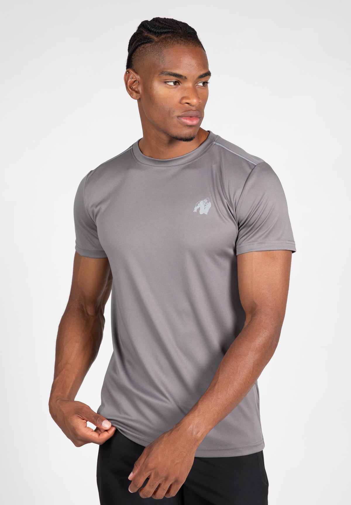 Gorilla Wear Easton T-shirt - Grijs - Hoofdafbeelding