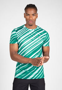Gorilla Wear Easton T-shirt - Groen/Wit - Hoofdafbeelding