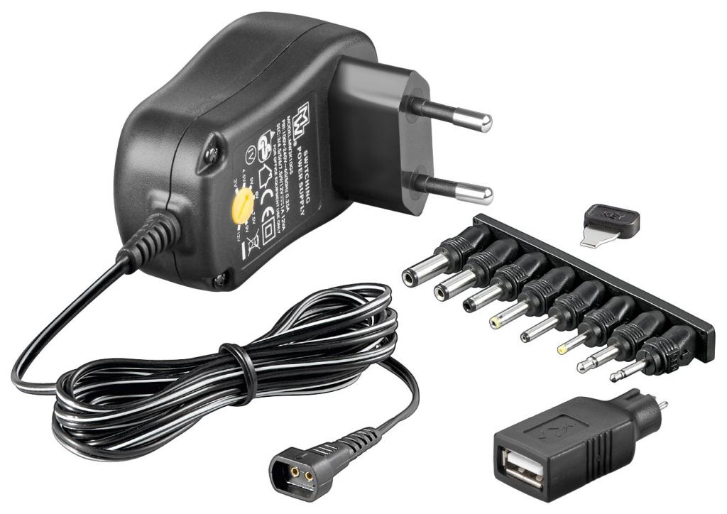 Goobay EcoFriendly Universele Adapter 1000 MA - Hoofdafbeelding