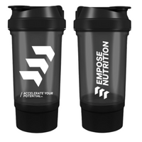 Empose Nutrition Shake Beker - 650 ml - Zwart - Hoofdafbeelding