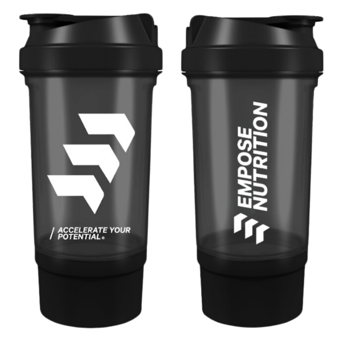 Empose Nutrition Shake Beker - 650 ml - Zwart - Hoofdafbeelding