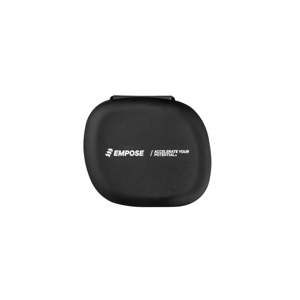 Empose Nutrition Pillbox - Pillendoosje voor Supplementen - Zwart - Hoofdafbeelding