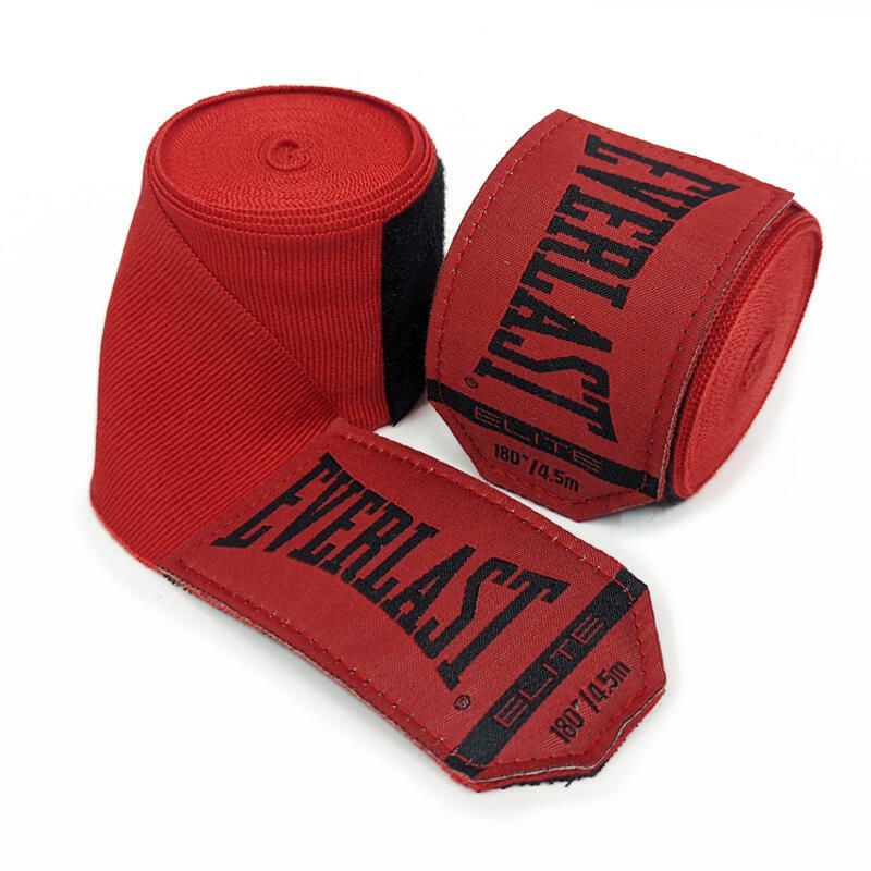 Everlast Elite Hand Wraps - Rood - 457 cm - Hoofdafbeelding