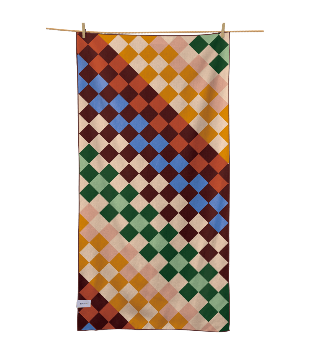 Buvanha Reishanddoek Fez - 160 x 80 cm - Vooraanzicht