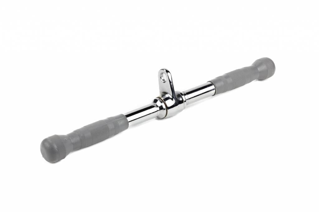 Lifemaxx Triceps Straight Bar PU Grip - Grijs - Productafbeelding