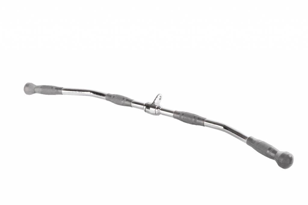 Lifemaxx Lat Bar Chrome - 95 cm - PU grip - Productafbeelding