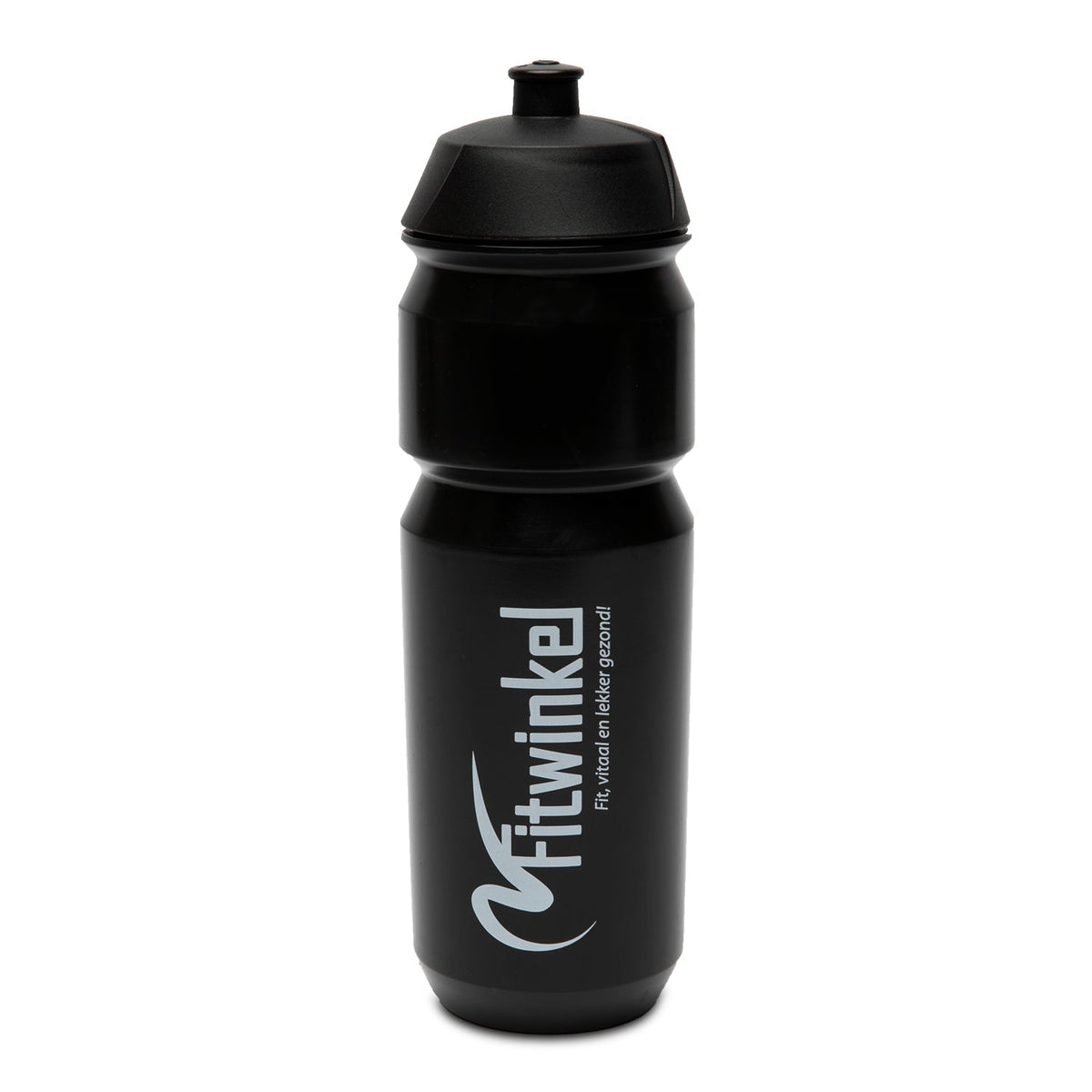 Fitwinkel Bidon - 750 ml - Zwart - Hoofdafbeelding