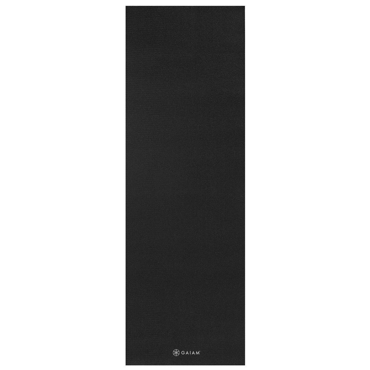 Gaiam Yoga Mat - Zwart - 4 mm - Hoofdafbeelding