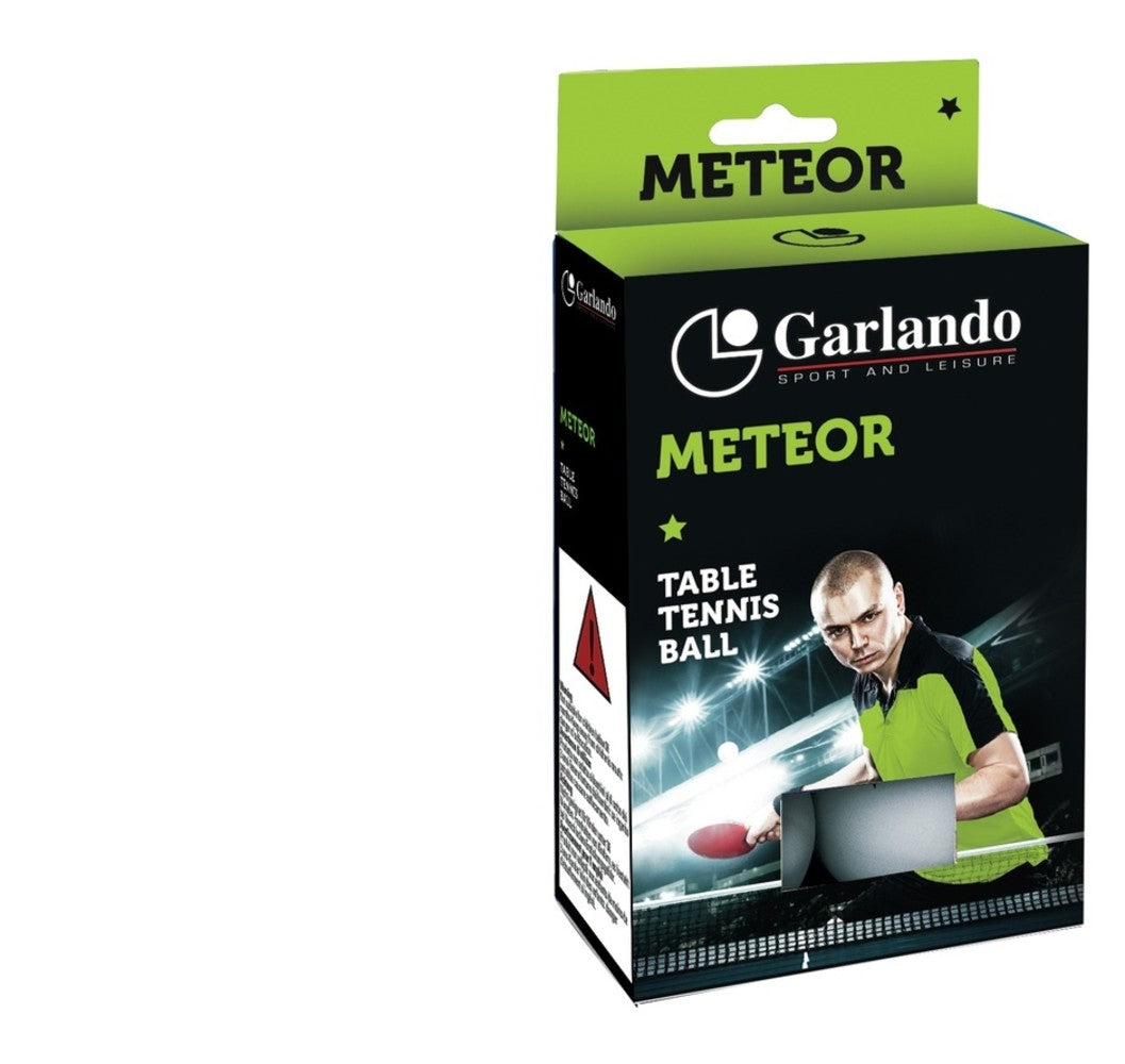 Garlando Meteor Tafeltennis Ballen - 1 Star - 6 Stuks - Productafbeelding