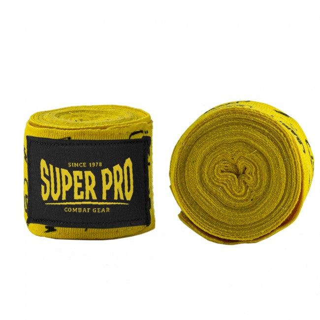 Super Pro Combat Gear Semi-Elastische Bandages - Pang/Paw Geel - 300 cm - Hoofdafbeelding