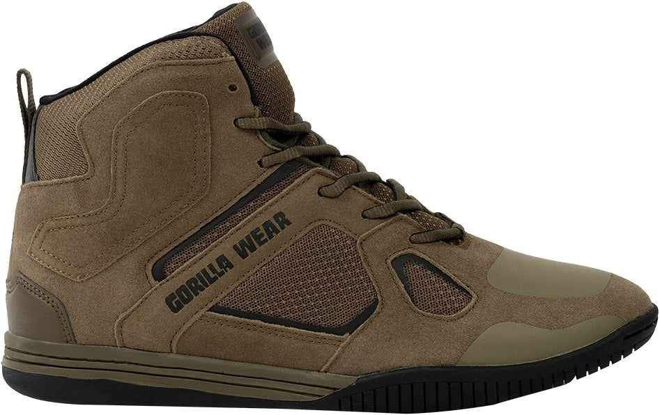 Gorilla Wear Troy High Tops Sportschoenen - Legergroen - Hoofdafbeelding