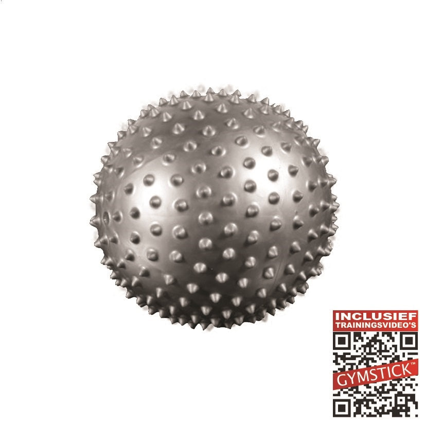 Gymstick Pilates Bal - 20 cm - Grijs - Hoofdafbeelding