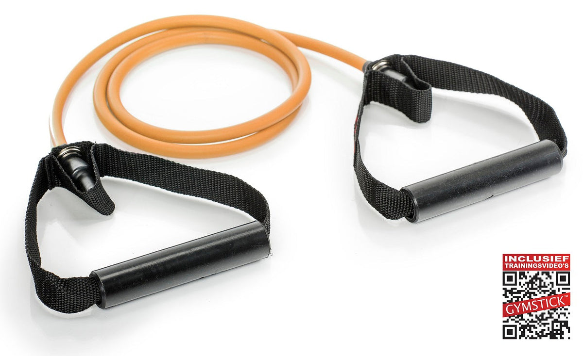 Gymstick Weerstandkabel met Handvaten - Met Trainingsvideo's - Licht - Productafbeelding