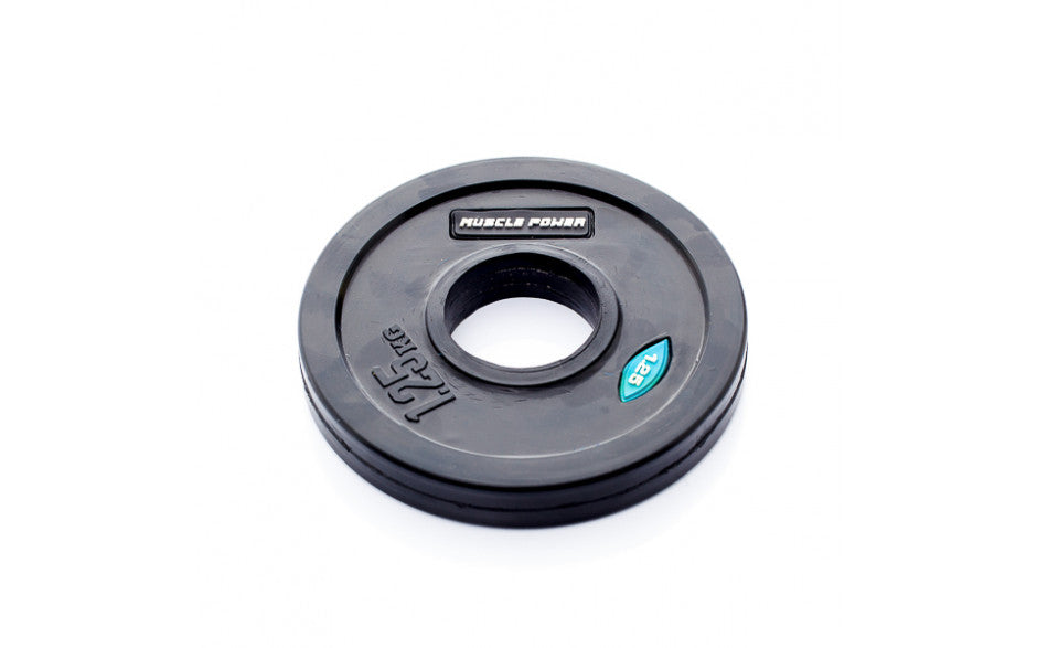 Muscle Power Rubberen Halterschijf - 50 mm - 1.25 kg - Productafbeelding