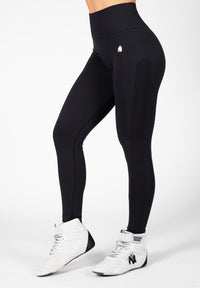 Gorilla Wear Hilton Seamless Legging - Zwart - Hoofdafbeelding