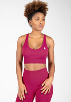 Gorilla Wear Hilton Seamless Sportbeha - Fuchsia - Hoofdafbeelding