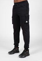 Gorilla Wear Hudson Cargo Joggingbroek - Zwart - Hoofdafbeelding
