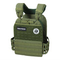 Lifemaxx Crossmaxx Tactical Vest - Gewichtsvest - Groen - Hoofdafbeelding