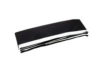 VirtuFit Inground Trampoline Beschermrand - Zwart / Wit - 183 x 274 cm - 25 mm dik - Productafbeelding