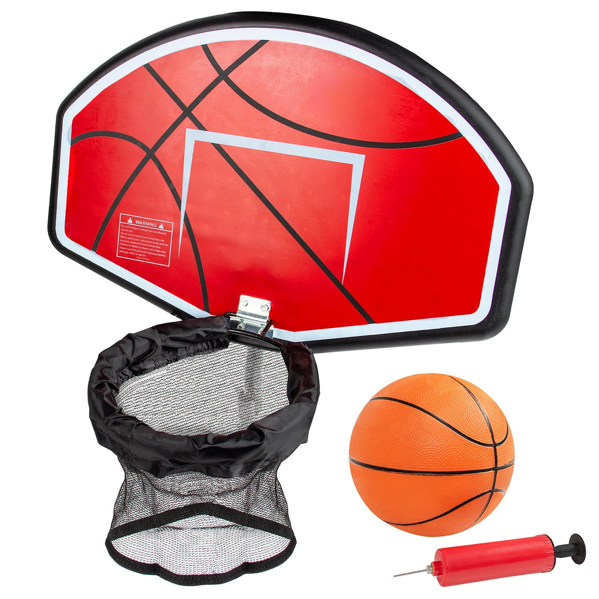 VirtuFit Trampolinebasket - Basketbal Ring - met Bal - Tweedekans - Hoofdafbeelding