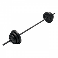 Iron Gym Verstelbare Halterset - 20 kg - 25 mm - Zwart - Hoofdafbeelding