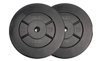 Iron Gym Halterschijven Set  - 2 x 10 kg - 25 mm - Zwart - Hoofdafbeelding