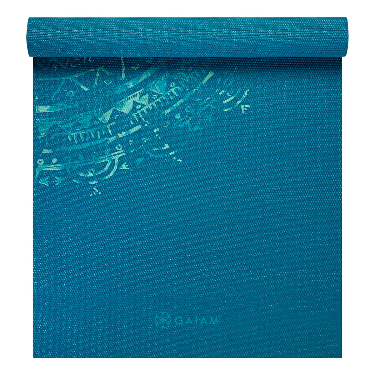 Gaiam Yogamat - 4 mm - Jade Mandala - Hoofdafbeelding