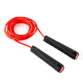 Everlast Weighted Jump Rope - Verstelbaar Springtouw - Zwart/Rood - 335 cm - Productafbeelding