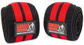Gorilla Wear Knee Wraps - Zwart/Rood - Hoofdafbeelding