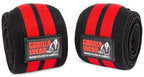 Gorilla Wear Knee Wraps - Zwart/Rood - Hoofdafbeelding