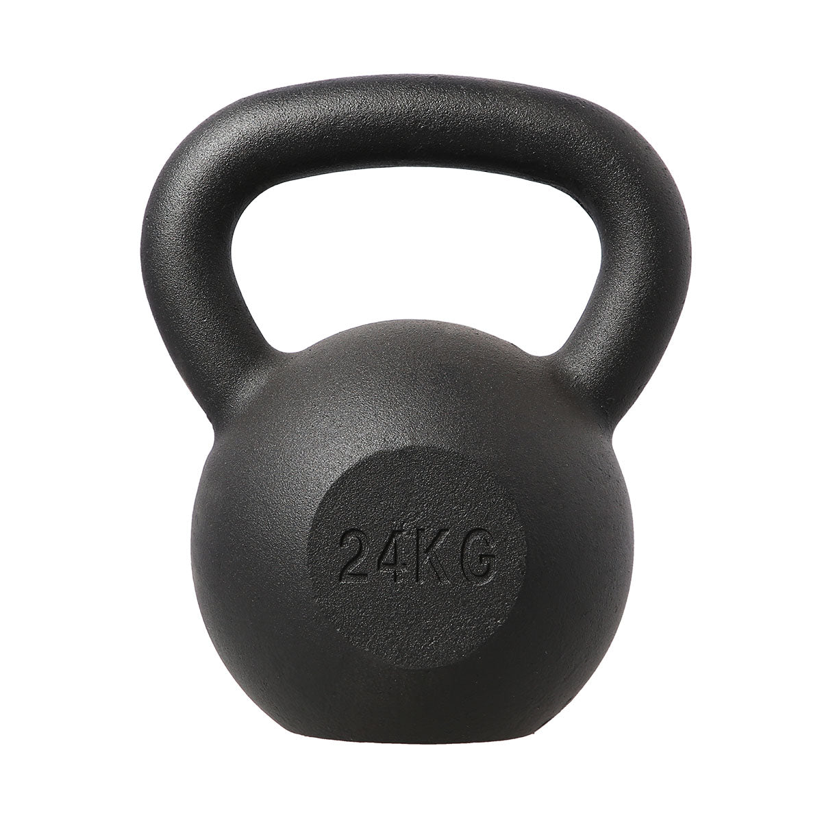 HMS Kettlebell - Gietijzer - 24 kg - Zwart - Hoofdafbeelding