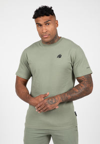 Gorilla Wear Leon T-shirt - Groen - Hoofdafbeelding
