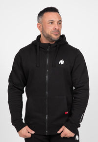 Gorilla Wear Leon Vest met Capuchon - Zwart - Hoofdafbeelding