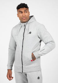 Gorilla Wear Leon Vest met Capuchon - Grijs - Hoofdafbeelding