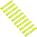 Lifemaxx LMX Mini Weerstandsband - Extra licht - Geel - 10 stuks - Hoofdafbeelding