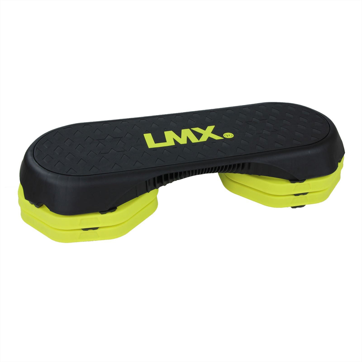 Lifemaxx LMX Fitness Step - Aerobic Stepper - Zwart/Geel - Productafbeelding