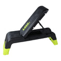 Lifemaxx LMX Verstelbare Fitness Step - Aerobic Stepper - Zwart/Geel - Productafbeelding