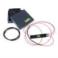 Lifemaxx LMX Speed Rope Pro - Zwart/Rood - Hoofdafbeelding