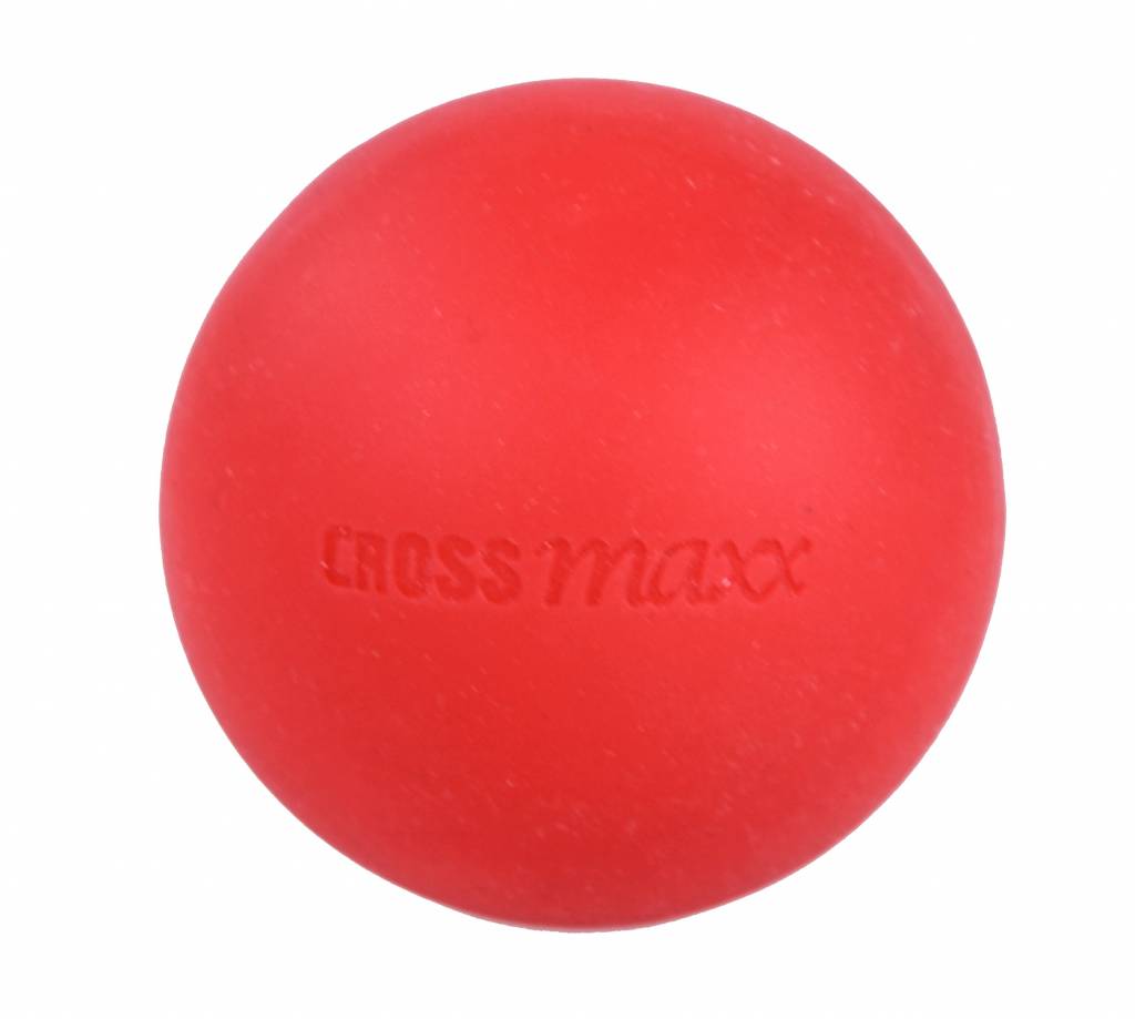 Lifemaxx Crossmaxx Lacrosse Ball - Rood - 6,5 cm - Hoofdafbeelding